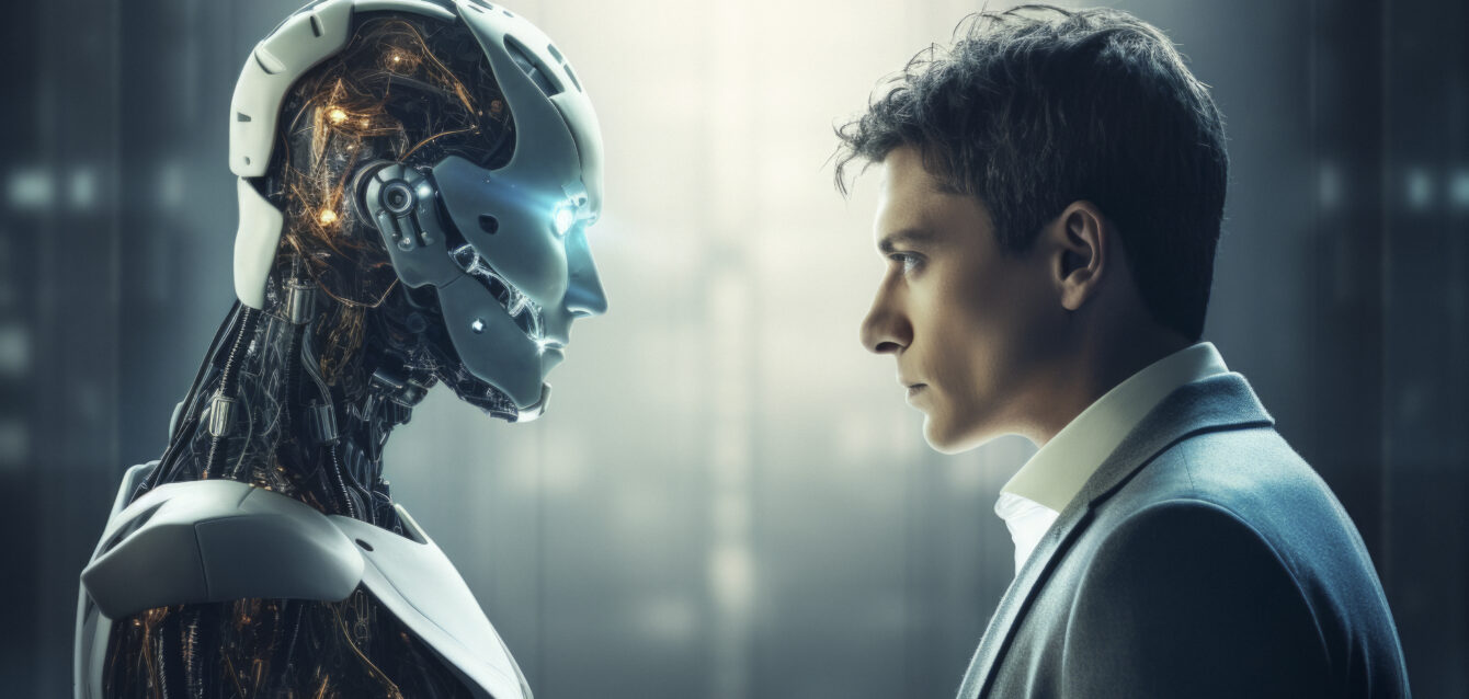 view-robot-human-businessperson